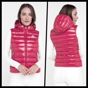 Pyrenex Duck Down Vest Pink France RARE
